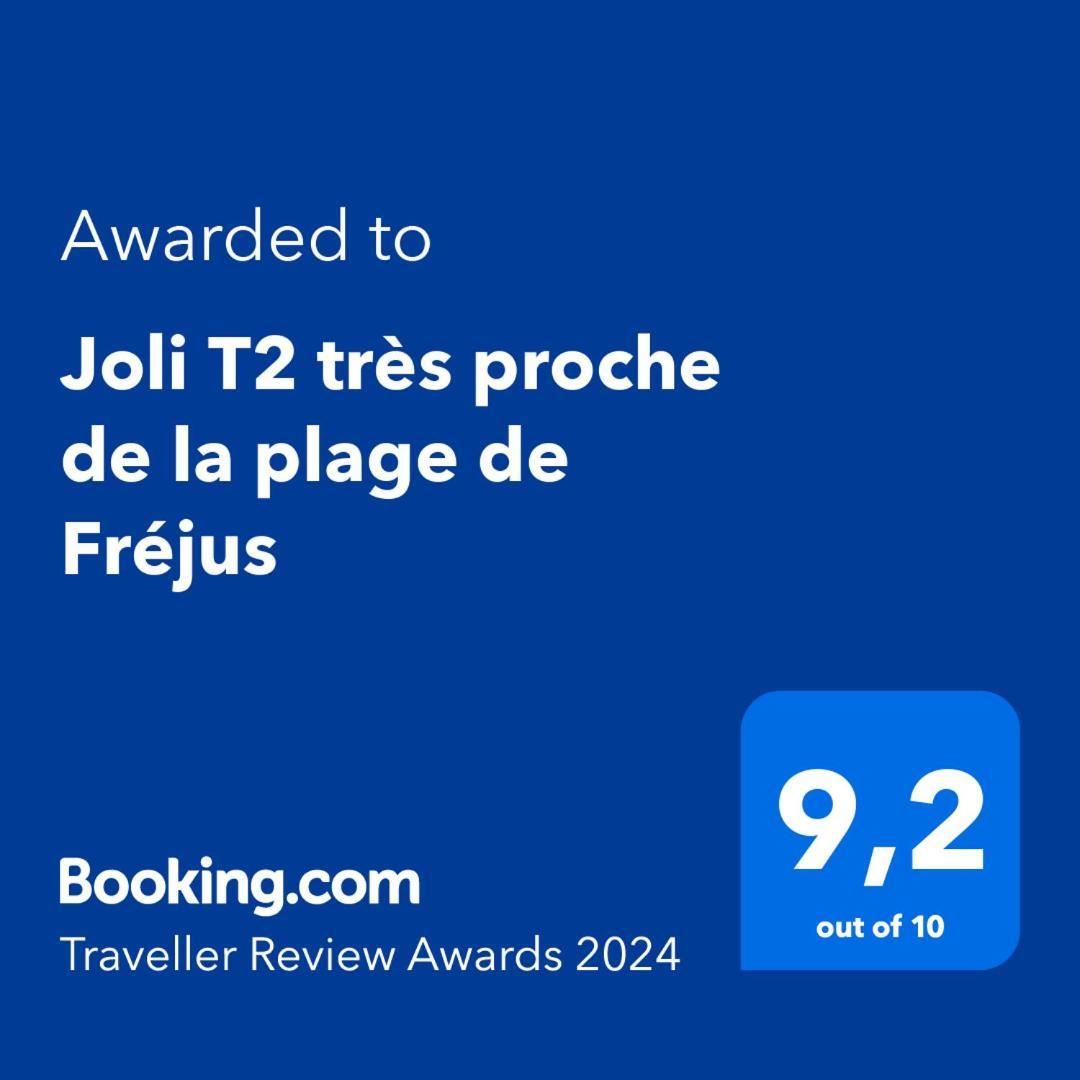 Joli T2 Tres Proche De La Plage De Frejus Exterior photo